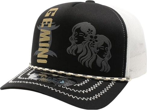 Pit Bull Premium Headwear Amaze in Zodiac Sponge Foam Trucker Rope Trim Hat Snapback Baseball Cap for Men & Women in Saudi Arabia