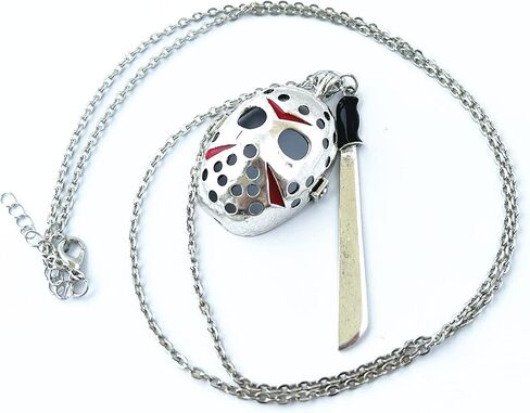 FJCPHAHA Horror Halloween Necklace Horror pendant Necklace Gifts for Woman Men in Saudi Arabia