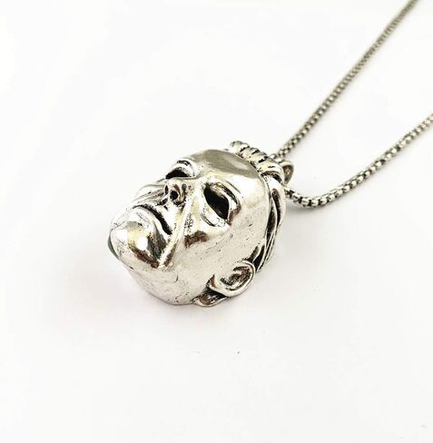 FJCPHAHA Horror Halloween Necklace Horror pendant Necklace Gifts for Woman Men in Saudi Arabia