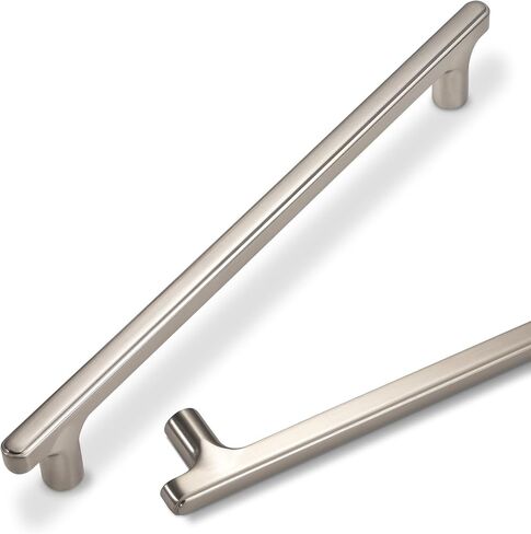 10 Pack Matte Black Cabinet Pulls 5 Inch Hole Centers Kitchen Cabinet Handles Zinc Alloy Black Drawer Pulls Solid Cabinet Hardware in Saudi Arabia