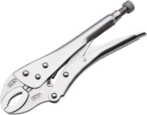 12-inch Heavy Duty Locking Pliers, Chrome Vanadium Steel, Curved Jaw Locking Pliers in Kuwait