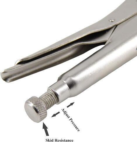 12-inch Heavy Duty Locking Pliers, Chrome Vanadium Steel, Curved Jaw Locking Pliers in Kuwait