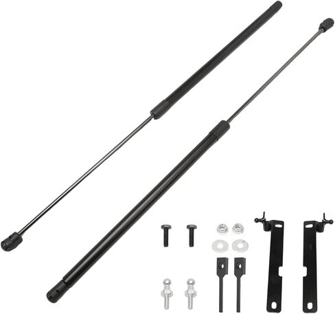 2 قطعة غطاء محرك السيارة الأمامي دعم رفع لرينجر 2023 2024 ، الدعامات الصدمات ، نوابض الغاز ، الفولاذ المقاوم للصدأ in Kuwait