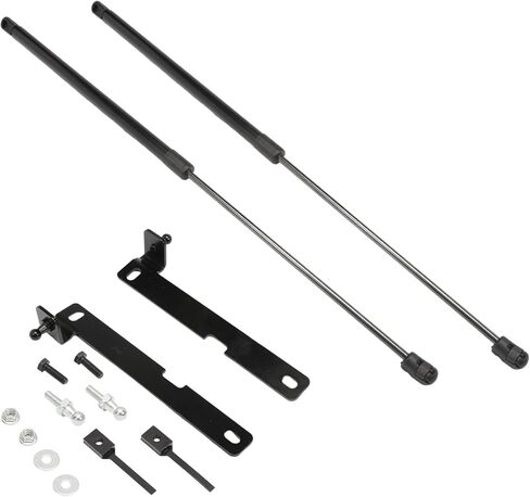 2 قطعة غطاء محرك السيارة الأمامي دعم رفع لرينجر 2023 2024 ، الدعامات الصدمات ، نوابض الغاز ، الفولاذ المقاوم للصدأ in Kuwait