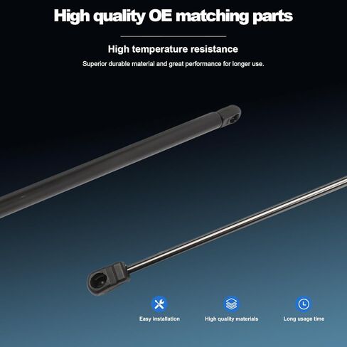 2 قطعة غطاء محرك السيارة الأمامي دعم رفع لرينجر 2023 2024 ، الدعامات الصدمات ، نوابض الغاز ، الفولاذ المقاوم للصدأ in Kuwait