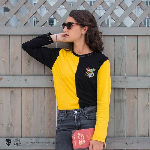 Cinereplicas - Triwizard T-Shirt Harry Potter - Gryffindor/Slytherin/Ravenclaw/Hufflepuff - XS/S/M/L/XL - Official License in Kuwait