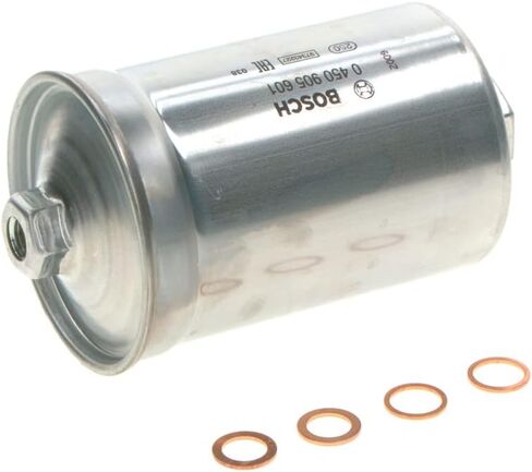فلتر وقود البنزين F5601 من BOSCH - متوافق مع مجموعة مختارة من سيارات فولكس فاجن كابريوليه والجولف وجيتا وشيروكو in Saudi Arabia