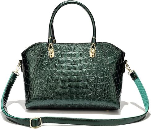 Women Crocodile Pattern Handbag Crossbody Bags for Women Leather Tote Bag Large Capacity Shoulder Bag in Saudi Arabia