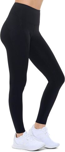 Natural Uniforms Womens High Waist, Bottom Lifting Nylon Yoga Leggings in Kuwait