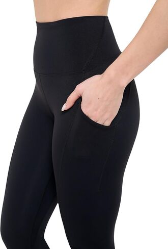 Natural Uniforms Womens High Waist, Bottom Lifting Nylon Yoga Leggings in Kuwait