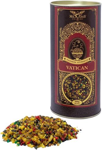 Granulated Incense | Scented with Premium Perfume | Religious Ceremony Incense | Spiritual Purification | 300 Grams | Personal or Church Use | Made in Brazil (Saint Raphael) in Kuwait