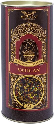 Granulated Incense | Scented with Premium Perfume | Religious Ceremony Incense | Spiritual Purification | 300 Grams | Personal or Church Use | Made in Brazil (Saint Raphael) in Kuwait