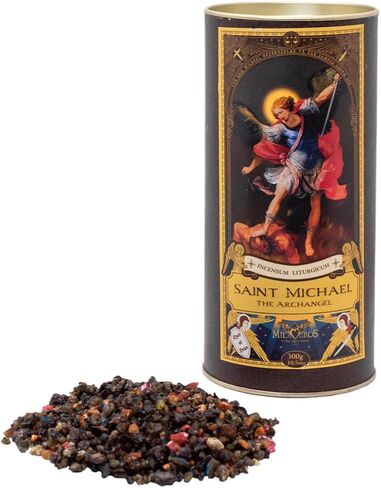 Granulated Incense | Scented with Premium Perfume | Religious Ceremony Incense | Spiritual Purification | 300 Grams | Personal or Church Use | Made in Brazil (Saint Raphael) in Kuwait