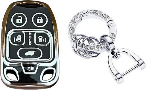 for Honda Key Fob Cover Keyless Remote With Keychain Fit for Honda Odyssey 2011 2012 2013(N5F-A04TAA) Smart Key in Kuwait