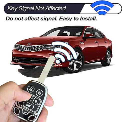 for Honda Key Fob Cover Keyless Remote With Keychain Fit for Honda Odyssey 2011 2012 2013(N5F-A04TAA) Smart Key in Kuwait