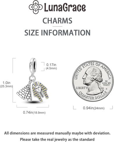 Hamsa Hand Evil Eye Sterling Silver Charms for Charm Bracelet for Women 5A Cubic Zirconia Dangle Pendant Bracelet Skull Bead in Saudi Arabia
