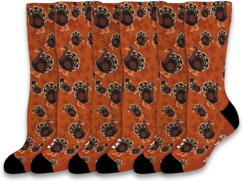 Holiday Socks If You Can See This Bring Me a Turkey Sandwich Funny Turkey Socks Novelty Crew Socks in Saudi Arabia
