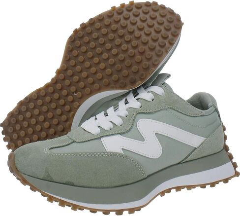 Steve Madden Women's Campo Sneaker, Light Blue, 8 in Saudi Arabia