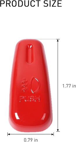 Headlight Control Switch Knob Cover Trim for 2015-2023 Dodge Challenger, for 2010-2023 Dodge Charger, for 2011-2023 Dodge Durango (Red) in Saudi Arabia