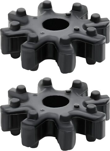 Ziciner 2 PCS Flexible Steering Coupler Replacement, Auto Power Steering Machine Column, 563152K000FFF Plastic Rubber Wheel, Steering Coupling Steering Column Motor Replace Accessories (2PCS) in Kuwait