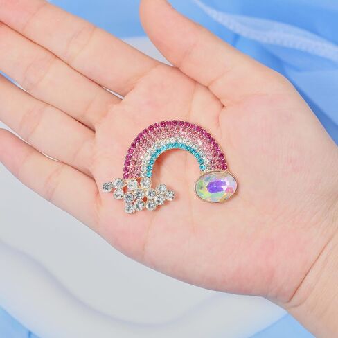 Rhinestone Brooch Crystal Brooches for Women Pin Wedding Fashion Brooches Jewelry Accessories,Women Gift in Kuwait