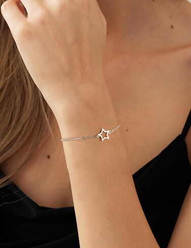 Bracelets for Women Sets 316L Hypoallergenic Surgical Steel Link Bracelets Womens Heart Bracelets Mother's Day Valentine's Day Christmas Day Gifts for Womens in Saudi Arabia