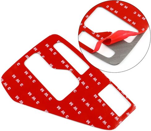 AIRSPEED for Subaru Crosstrek 2024 2025 Impreza 2024 2025 Gear Shift Panel Cover Center Console Soft Carbon Fiber Interior Trim, Black, Style B in Kuwait