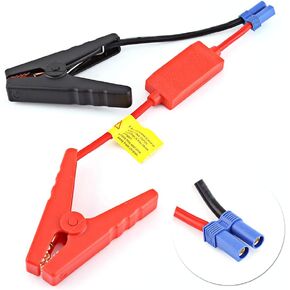 Acouto Jumper Cables for Car Battery,Booster Cable For Car Battery Connection Jumper Jump Start Prevent Reverse