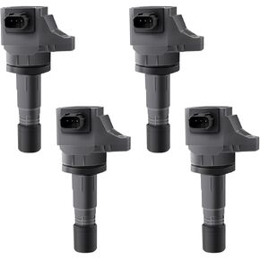 MAS Set of 4 Ignition Coils Pack Compatible with 2013-2015 ILX 2.0 L4 2012-2015 Civic 2016-2022 HR-V 1.8 L4 Naturally Aspirated Replacement for UF672 C900 5C1880 GN10421