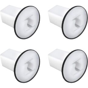4Pcs Car Rear Lamp Tail Light Retainer Clips Replacement Parts White Plastic Car Retaining Clips Compatible with Ford Focus MK2 2004-2011
