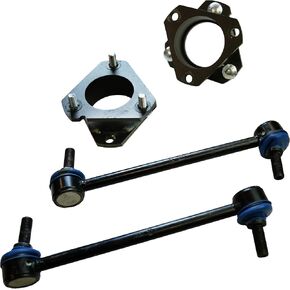 RealTruck SUPERLIFT SUSPENSION 2" Leveling Kit for Ford Ranger | Upper Strut Spacers & Sway Bar Links | 40032 | Fits 2024 Ford Ranger 4WD