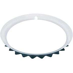 United Pacific 15" Polished Stainless Steel Contoured Beauty Wheel Rim