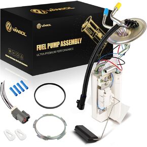 Electric Fuel Pump Module Assembly Compatible with Ford F-150 F-250 F-350 1990-1997 F-450 F Super Duty HD L6 V8 4.9L 5.0L 5.8L 7.5L After Axle Tank Steel Tank 18 Gallons Replace SP2007H P77252S