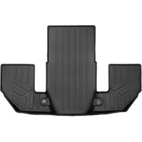 SMARTLINER Custom Fit Floor Mats 3rd Row Liner Black Compatible with 2020-2023 Volvo XC90 (Only Fits 6 Passenger Models)