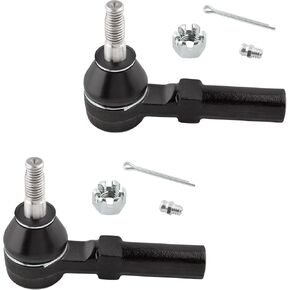 BOXI (Set of 2) Front Driver and Passenger Side Outer Tie Rods Fit for Chevrolet Chevy Camaro 2010 2011 2012 2013 2014 2015 | Replaces ES800939