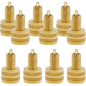 10 PCS Large Bore Tire Valve Adapter Valve Stem Adapter External Tire Bore Valve Reducer Adapter Connector Good Performance 22 mm Length
