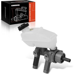 A-Premium Brake Master Cylinder with Reservoir and Cap Compatible with Chevrolet and Pontiac Vehicles - Aveo 2004 2005 2006, Wave 2006, L4 1.6L - Replaces# 133131, 93742291