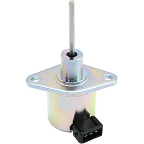 MDEOOSKY E6820 60011 Engine Stop Solenoid 12V Fuel Shut Off Solenoid Replacement for Kioti Tractor CK2510HF CK2510F CK25, Replaces E6820 60010