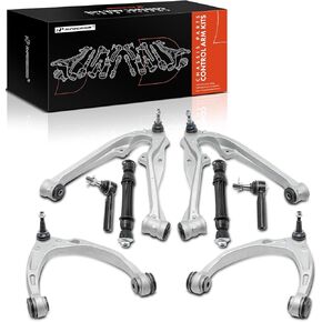 A-Premium 8Pcs Front Suspension Kit, Upper Lower Control Arm Sway Bar Link Outer Tie Rod End, Compatible with Chevrolet Silverado 1500 Tahoe Suburban & Cadillac Escalade & GMC Sierra 1500 Yukon XL