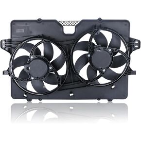 A/C Condenser Radiator Cooling Fan Assembly FO3115182 8L8Z8C607B Compatible with 2008-2012 Ford Escape Compatible with 2008-2011 Mercury Mariner Pickup Truck