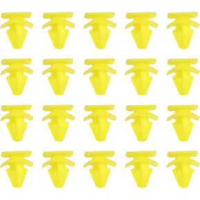 20Pcs Front Wheel Arch Flare and Trim Moulding Clips 30622764 Compatible with Volvo 30640897 V60 XC60 XC90 2016-On Yellow