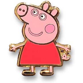 Pig Pin Pig brooch Pig enamel Pin Piggy Pins Vegan Pin Cartoon Pin