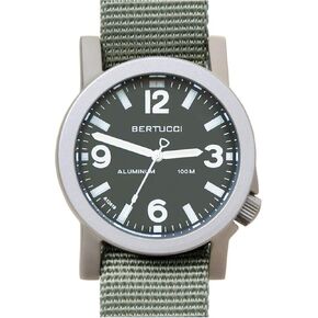 Bertucci A-6A Experior - Marine Green Dial Matte Case Defender Drab Nylon