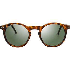 Polarized Sunglasses for Women Vintage Retro Round Lens - Pillow Box Package
