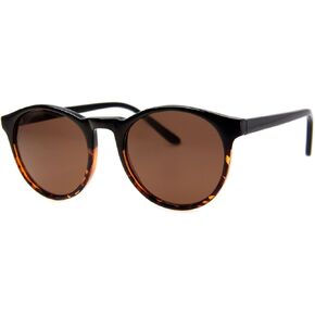 A.J. Morgan Women's Vintage-Inspired Round Unisex Sunglasses