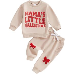Rtnnsbbfcm Toddler Girl Boy Easter Outfit Rabbit Ear Letter Carrot Embroidery Sweatshirt and Pants Kids Spring Clothes