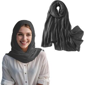 Women's Fashion Scarves, 180x95CM Long Lightweight Scarfs for Women Versatile Usage & Easy Washing