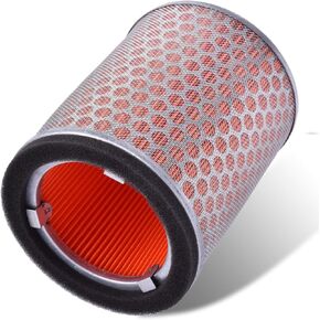 Motorcycle Air Filter Cleaner Compatible with Honda CBR1000RR CBR 1000RR Fire/blade 2004 2005 2006 2007 ATV Replace 17210-MEL-000 HFA1919