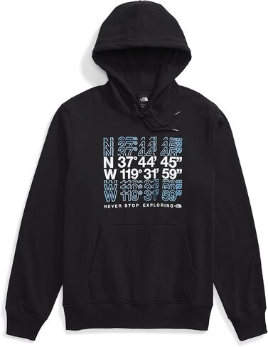 سترة بقلنسوة للرجال من THE NORTH FACE، مقاس X-Large، أسود TNF/بنفسجي بصري، مقاس X-Large in Kuwait