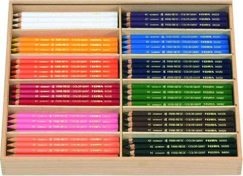 Lyra Color-Giants Skin Tone Colored Pencils - Set of 12 count colored pencils With A 6.25mm Core - Highly Pigmented Pencils for All Artists - Durable Color Pencils Set for Drawing Coloring and More in Saudi Arabia
